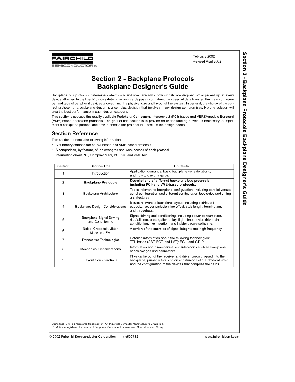 Backplane Protocolsbackplane Designer's Guide