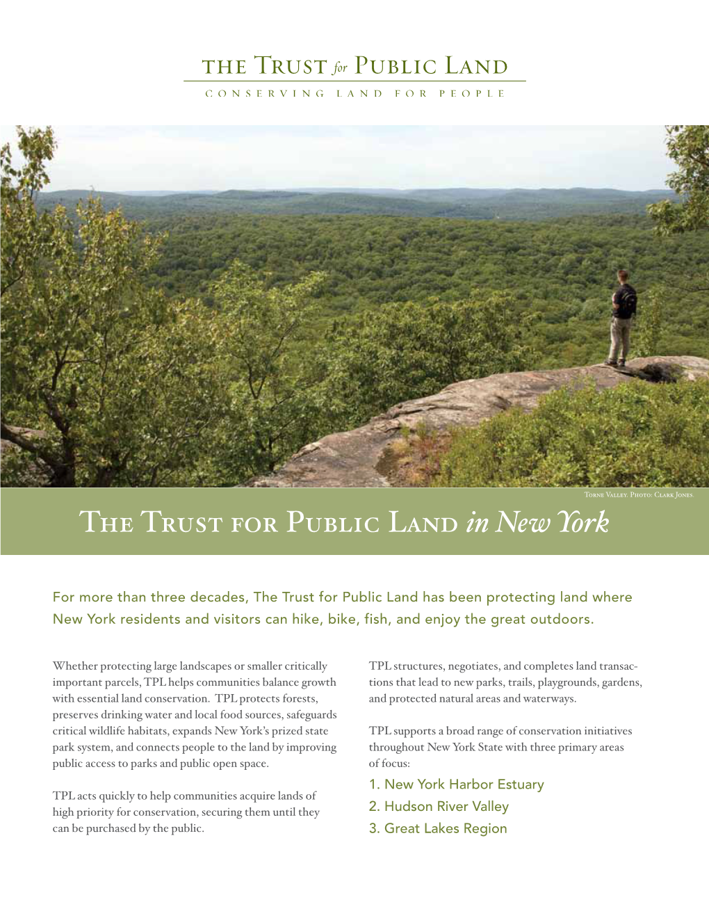 The Trust for Public Land in New York
