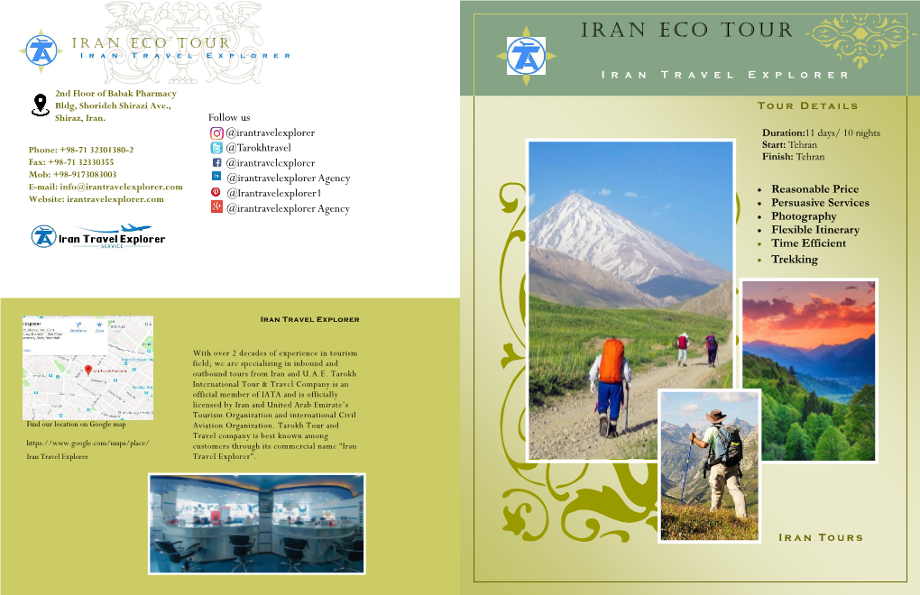 Iran Eco Tour Iran Eco Tour M Iran Travel Explorer M Iran Travel Explorer