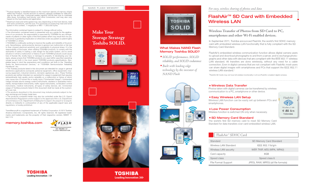 Make Your Storage Strategy Toshiba SOLID