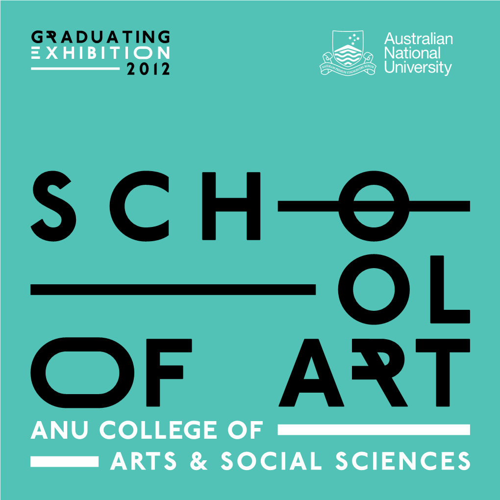 ANU School of Art & Design Graduation