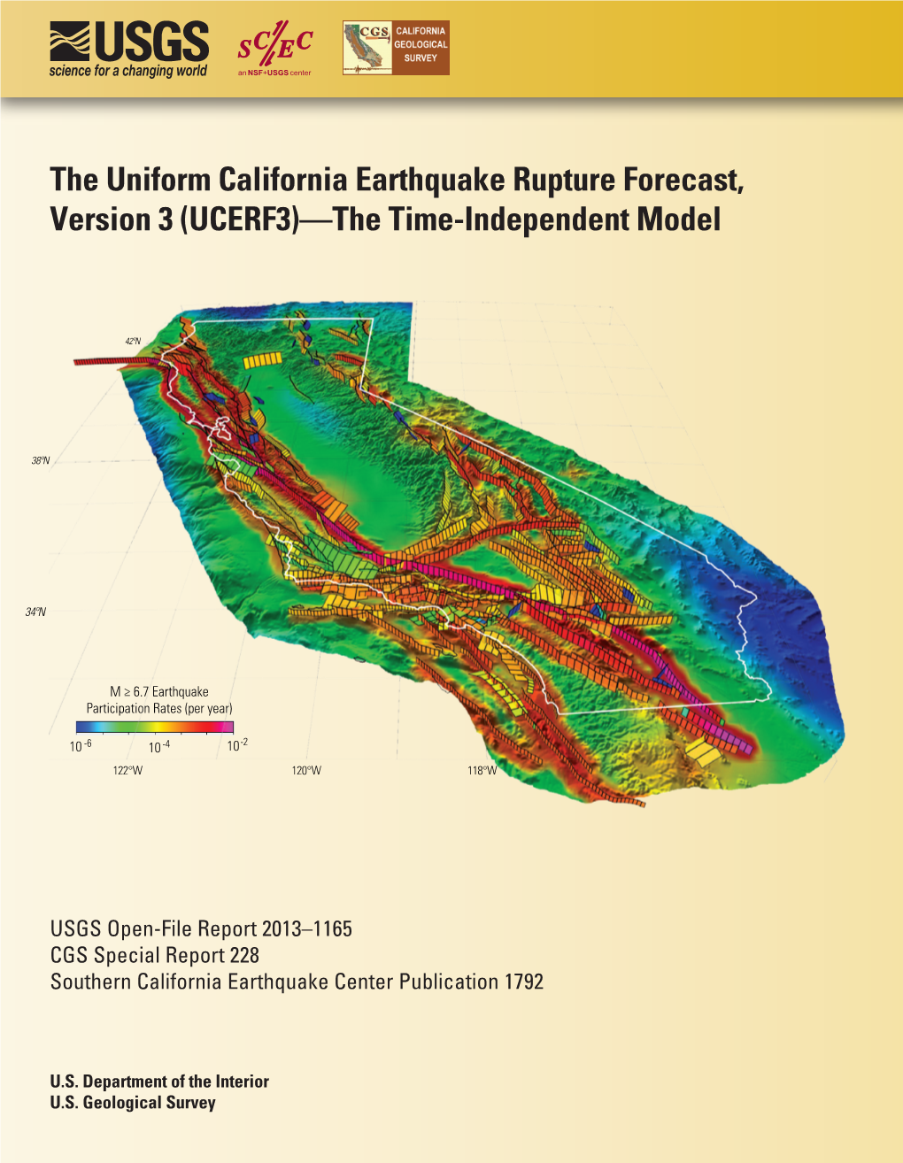 The Uniform California Earthquake Rupture Forecast, Version 3 (UCERF3)—The Time-Independent Model