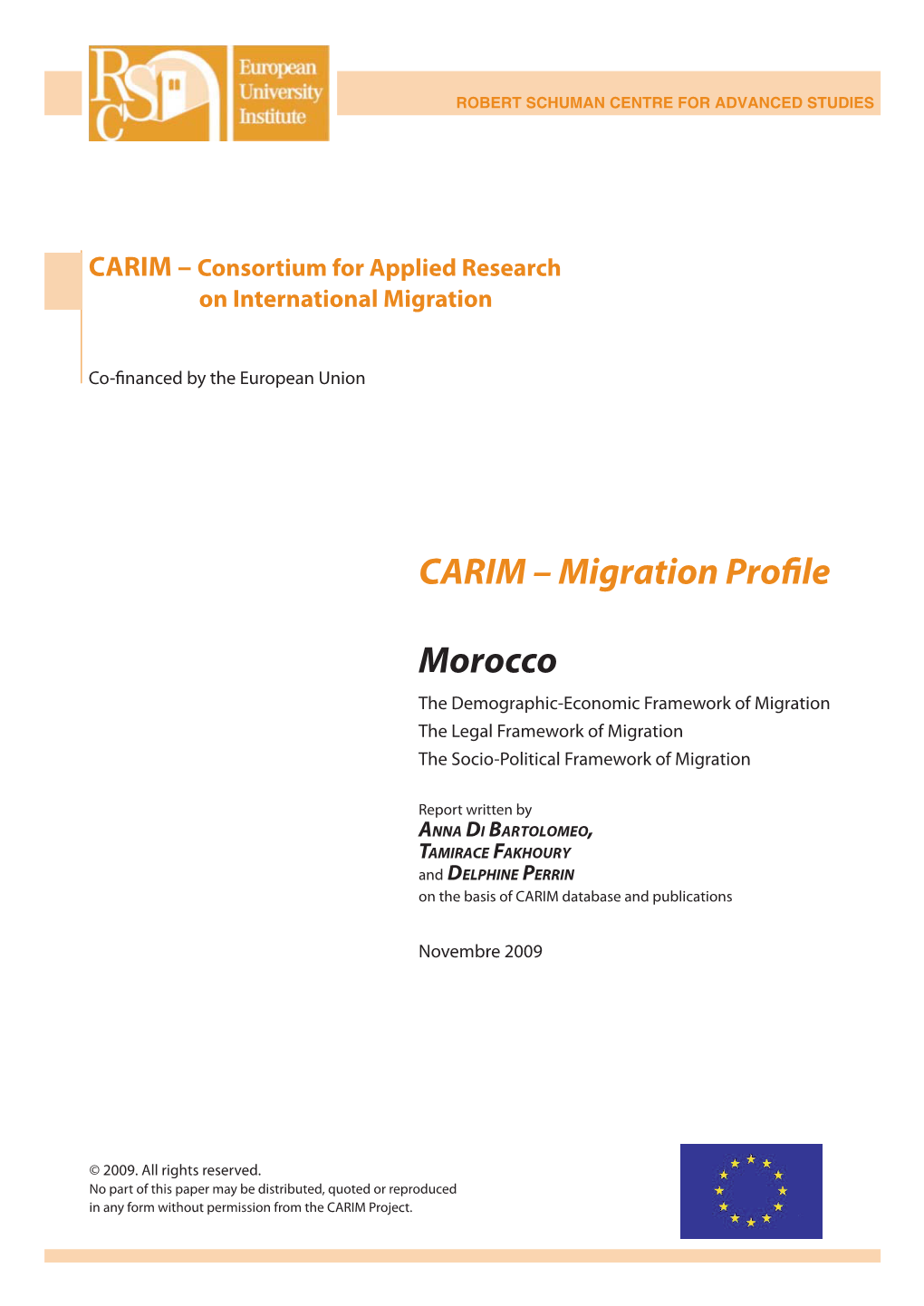 Migration Profile Morocco