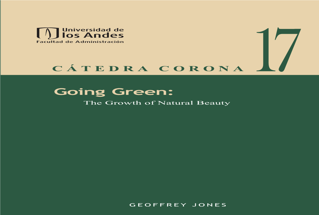 CÁTEDRA CORONA17 Geoffrey of Many Books, Articles and Teaching Cases on the History of Global Business and Entrepreneurship