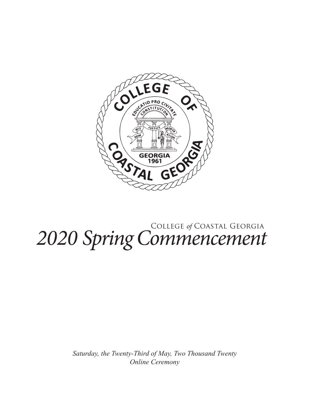 2020 Spring Commencement