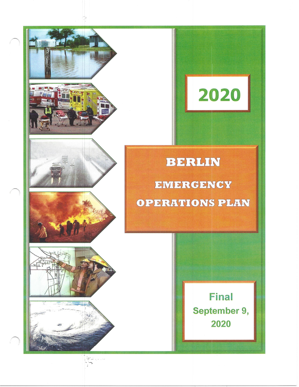 Berlin Emergency Operations Plan 2020