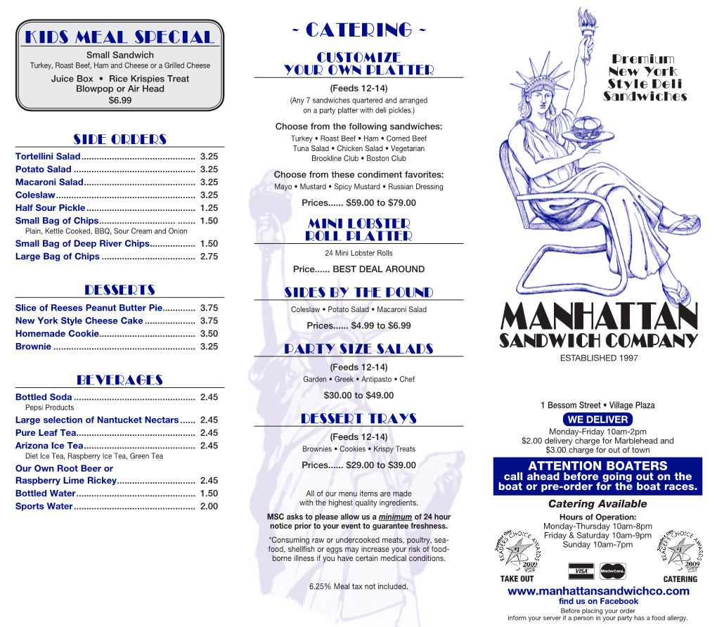 View/Print Our Full Menu