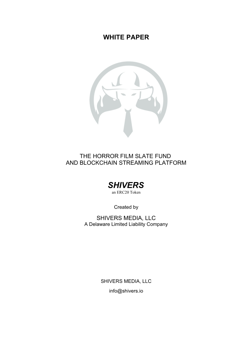 Shivers White Paper