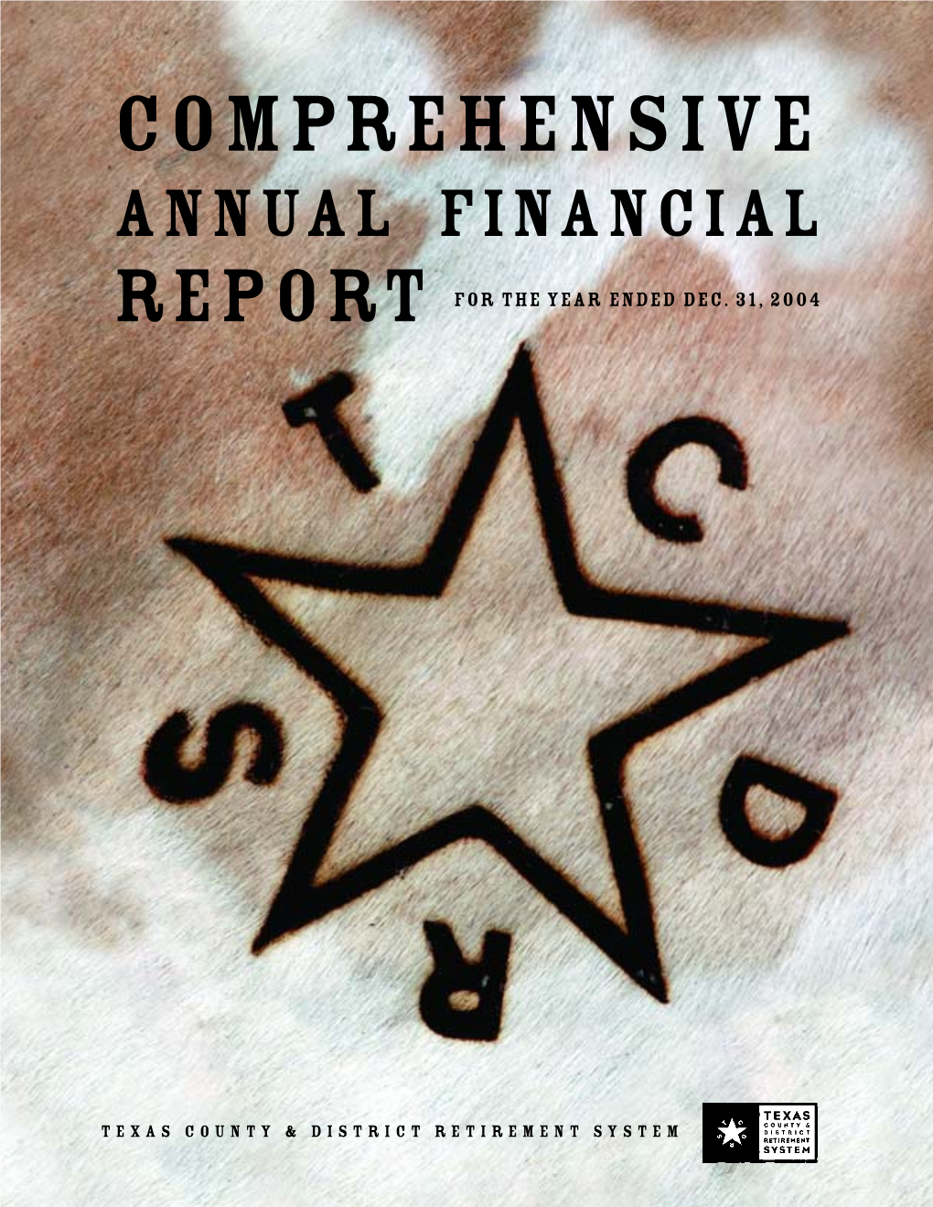 Comprehensive Annual Financial Report for the Year Ended Dec