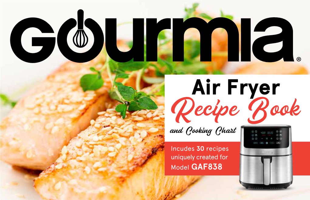 Air Fryer Recipe Book and Cooking Chart