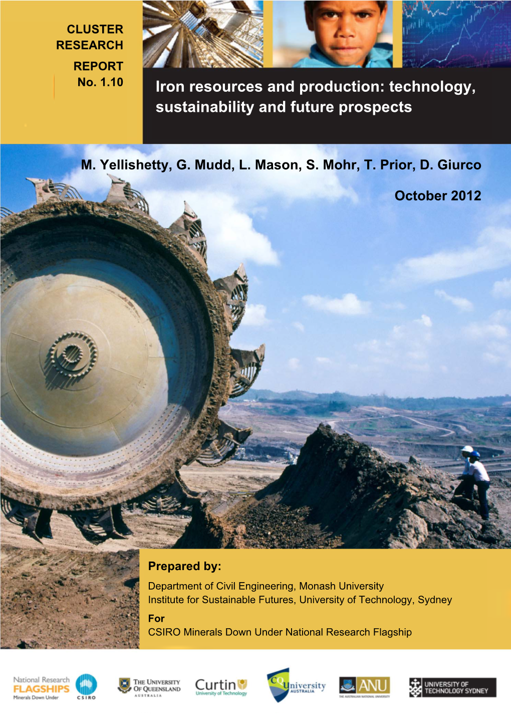 Iron Resources and Production: Technology, Sustainability and Future Prospects RESEARCH REPORT