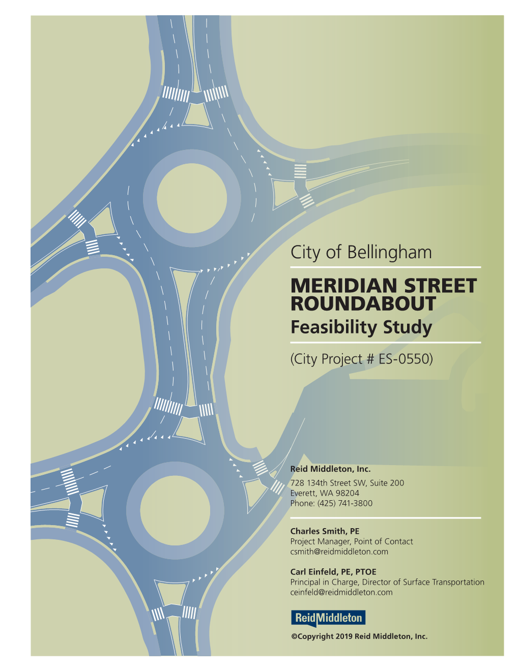 MERIDIAN STREET ROUNDABOUT Feasibility Study