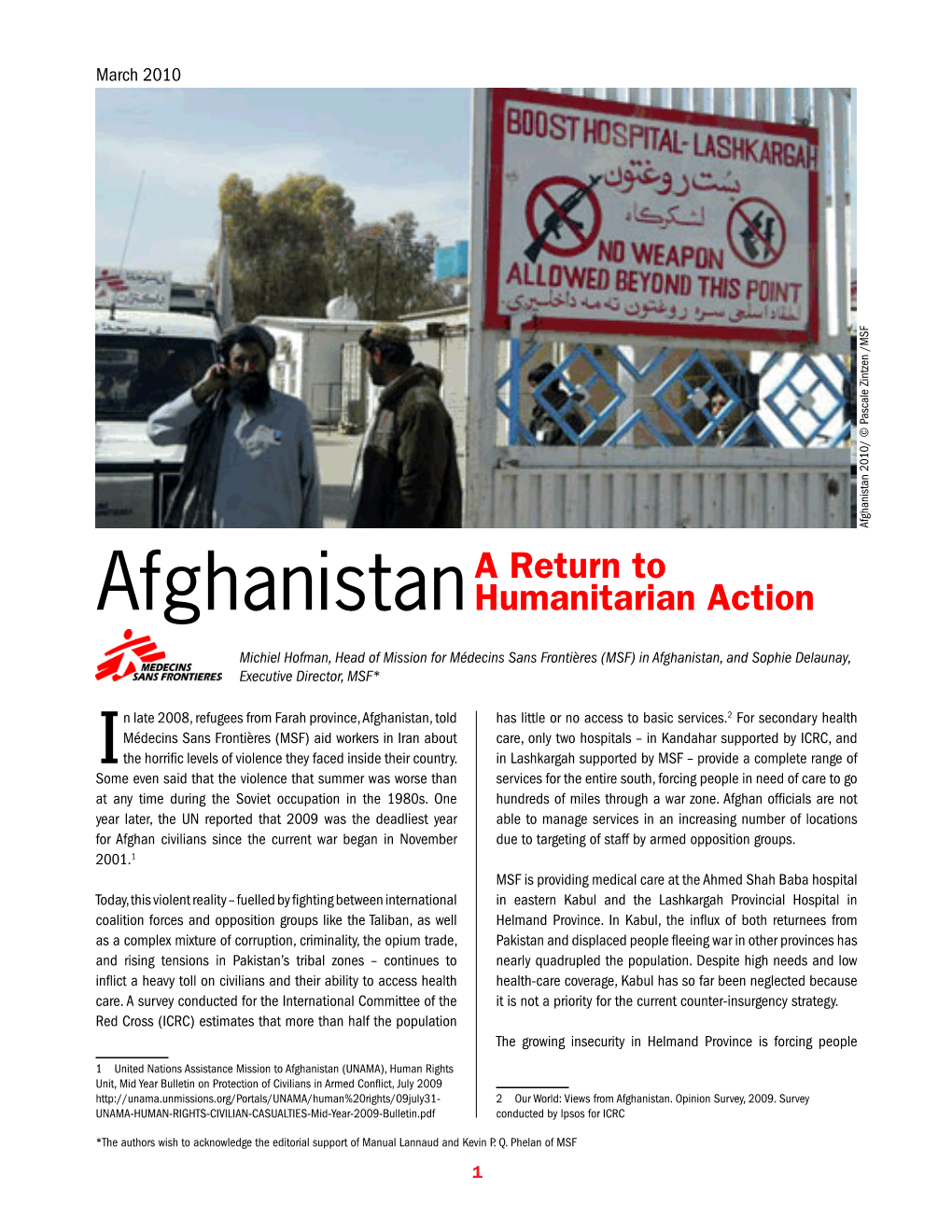 Afghanistan-A-Return-To-Humanitarian-Action.Pdf