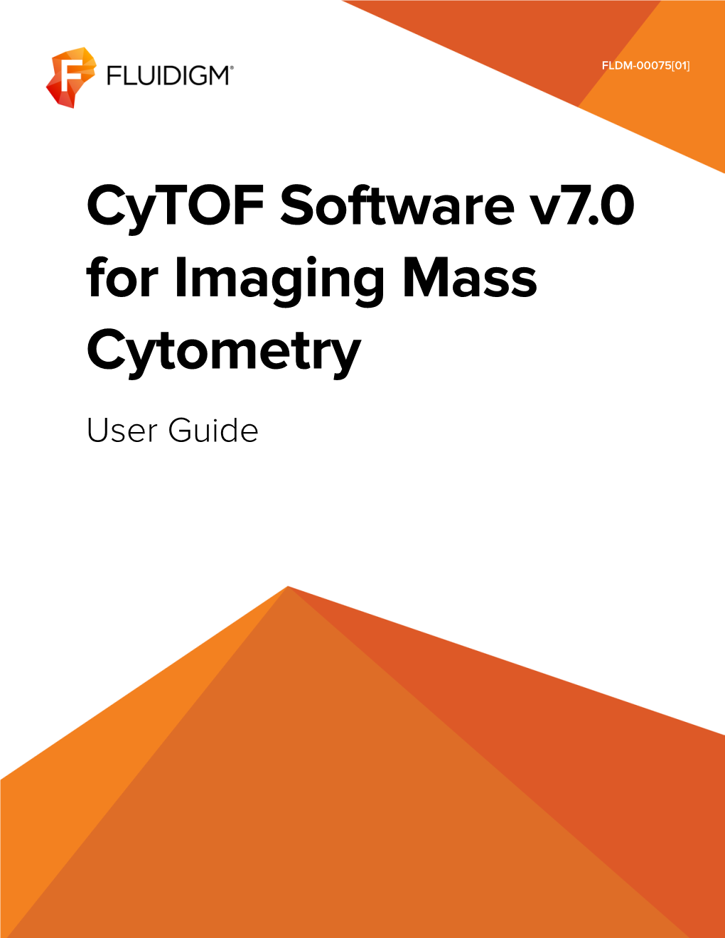 Cytof Software V7.0 for Imaging Mass Cytometry User Guide