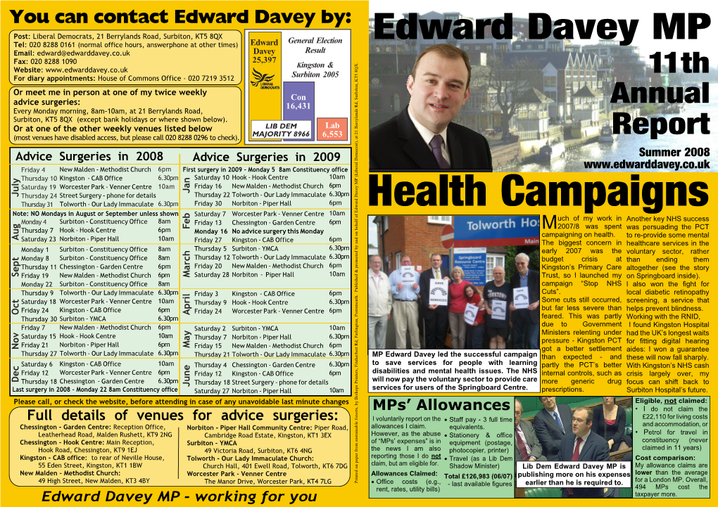 Edward Davey MP