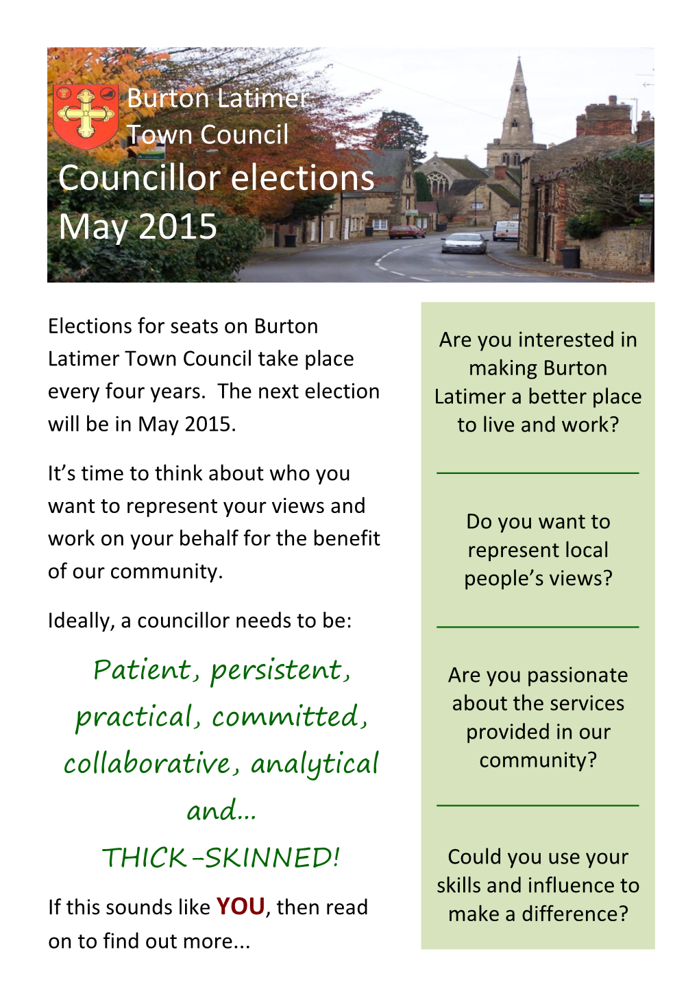 Councillor Elections May 2015