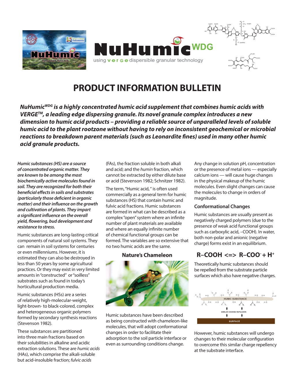 Product Information Bulletin