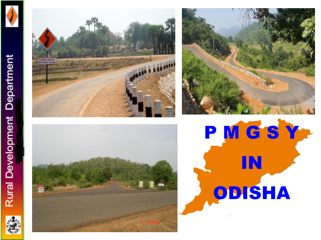 P M G S Y in Odisha