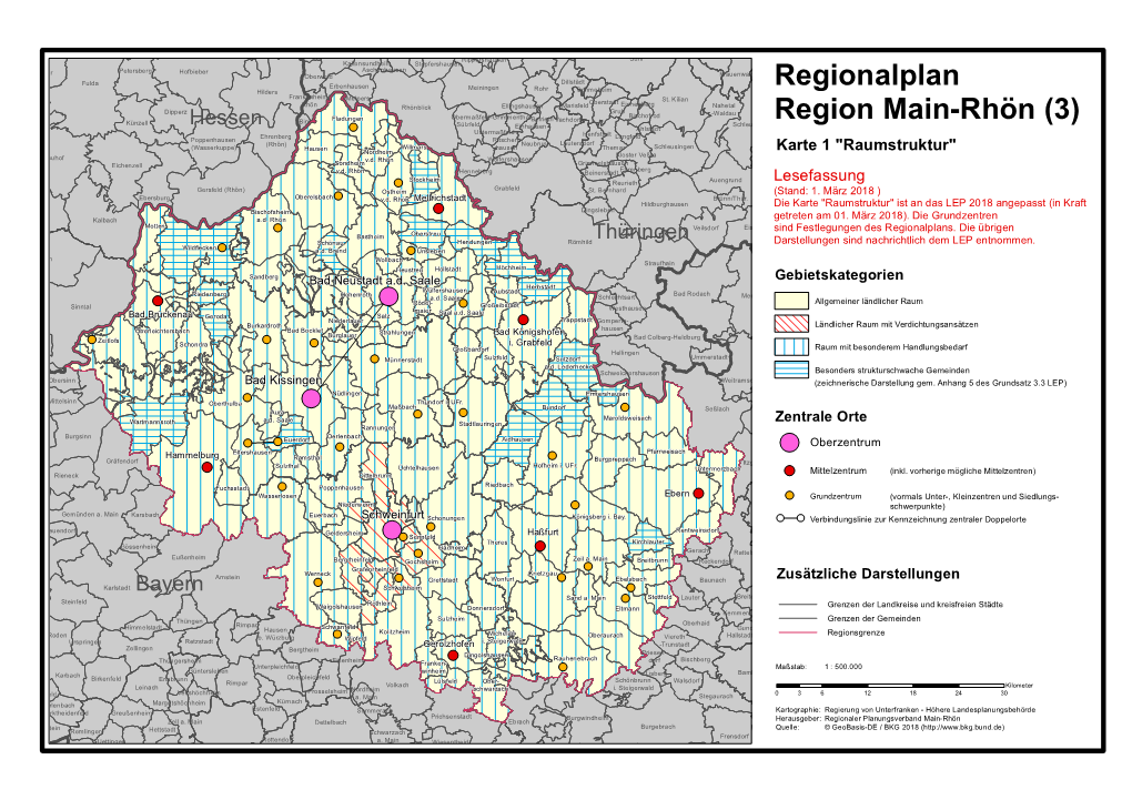 Regionalplan Region Main-Rhön