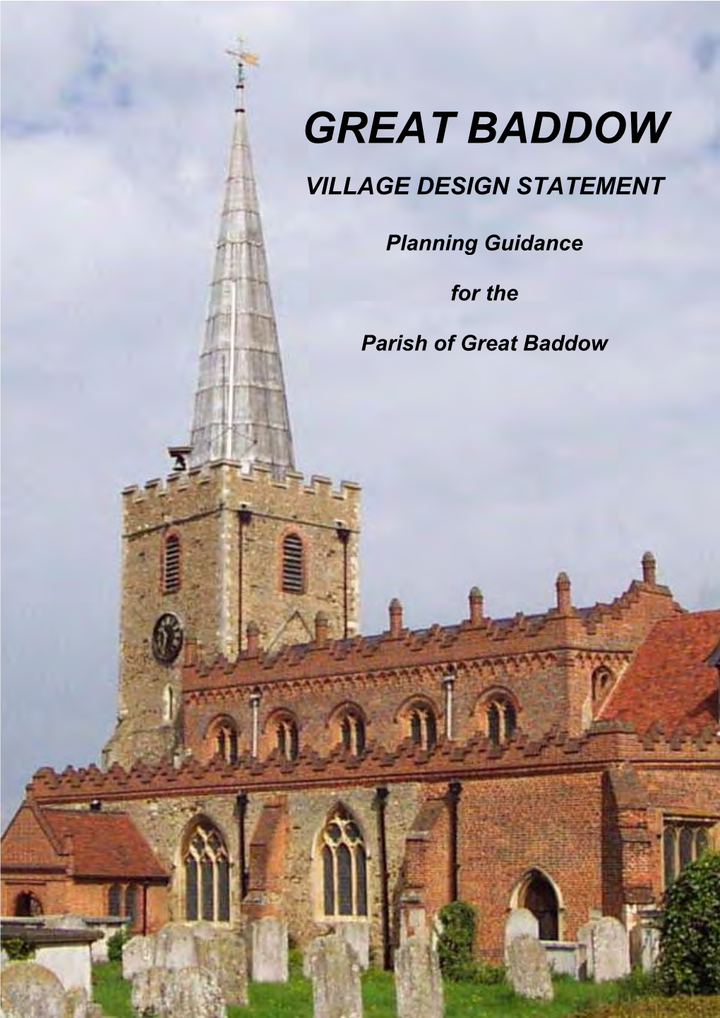 Great Baddow Village Design Statement