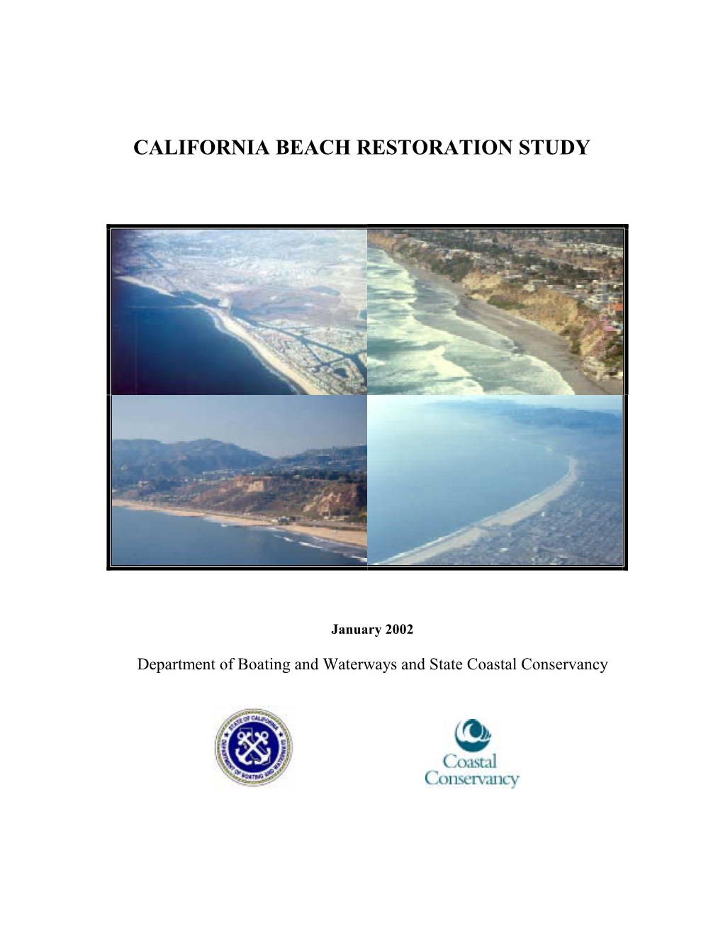 California Beach Restoration Study