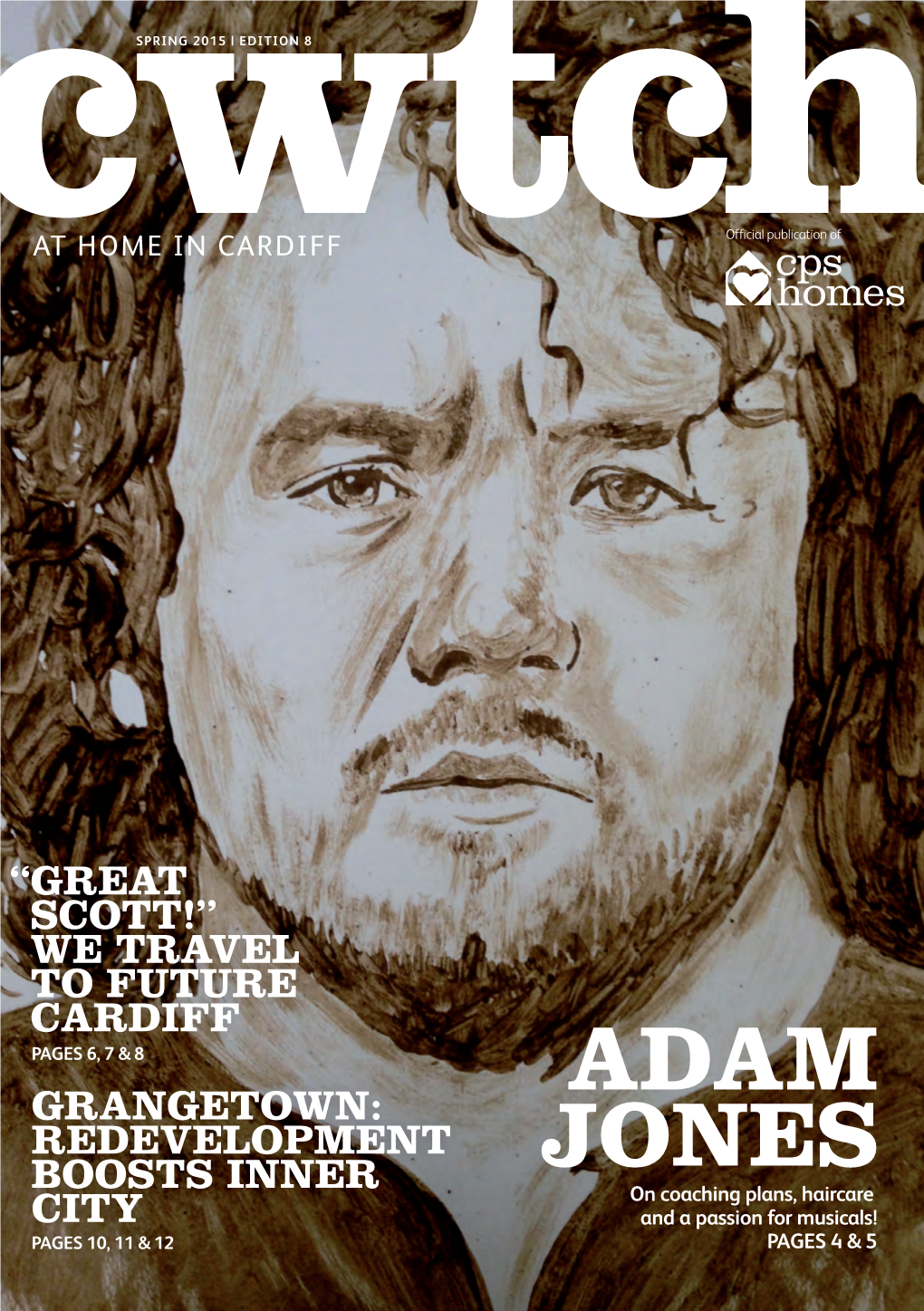 Adam Jones As You’Ve Never Seen Him Before, Courtesy of Local Artist and Britain’S Got Talent Semi-Finalist Nathan Wyburn