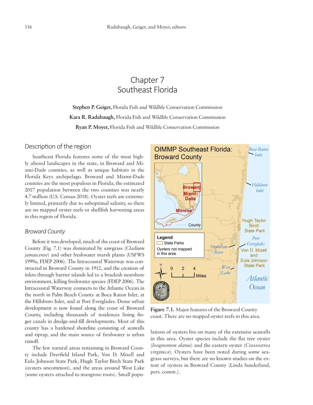 Oyster Integrated Mapping and Monitoring Program Report for the State of Florida 117