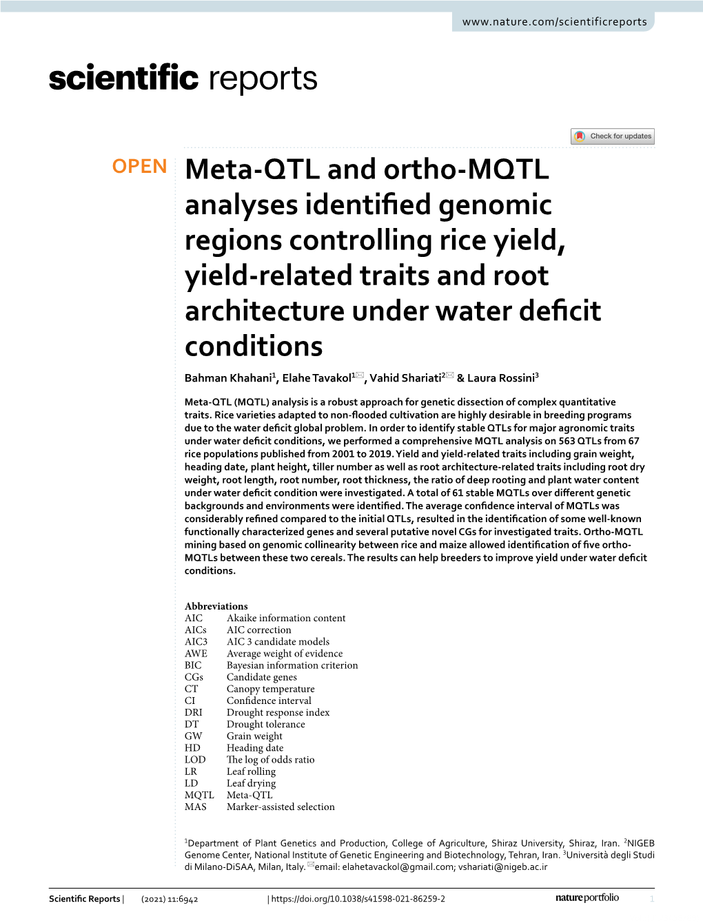 Meta-QTL and Ortho-MQTL Analyses Identified Genomic Regions