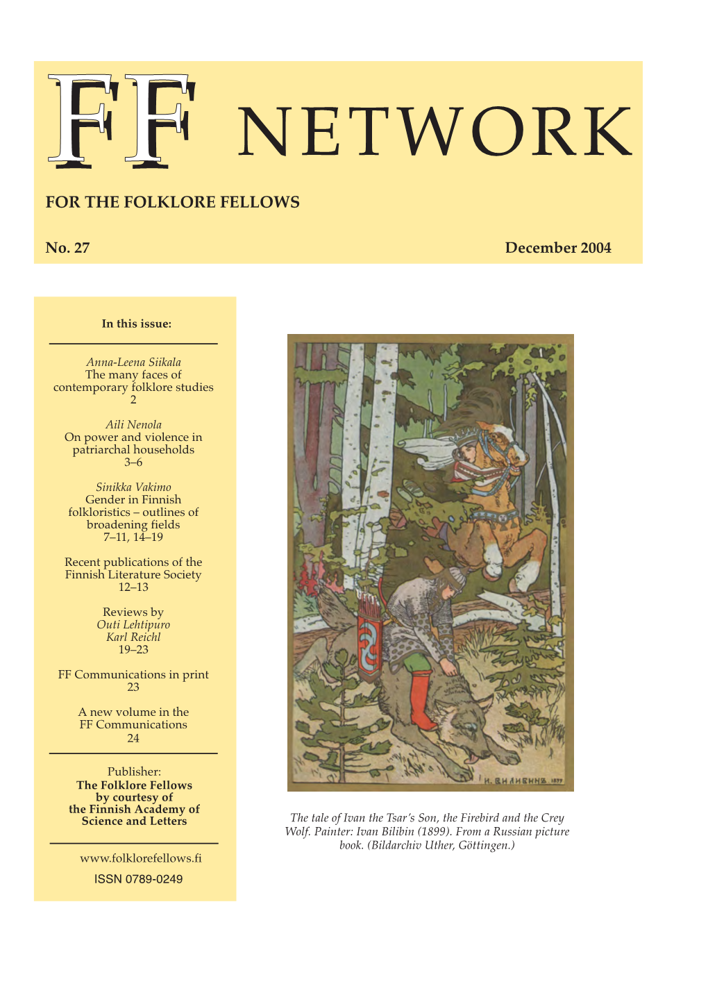 Network for the Folklore Fellows