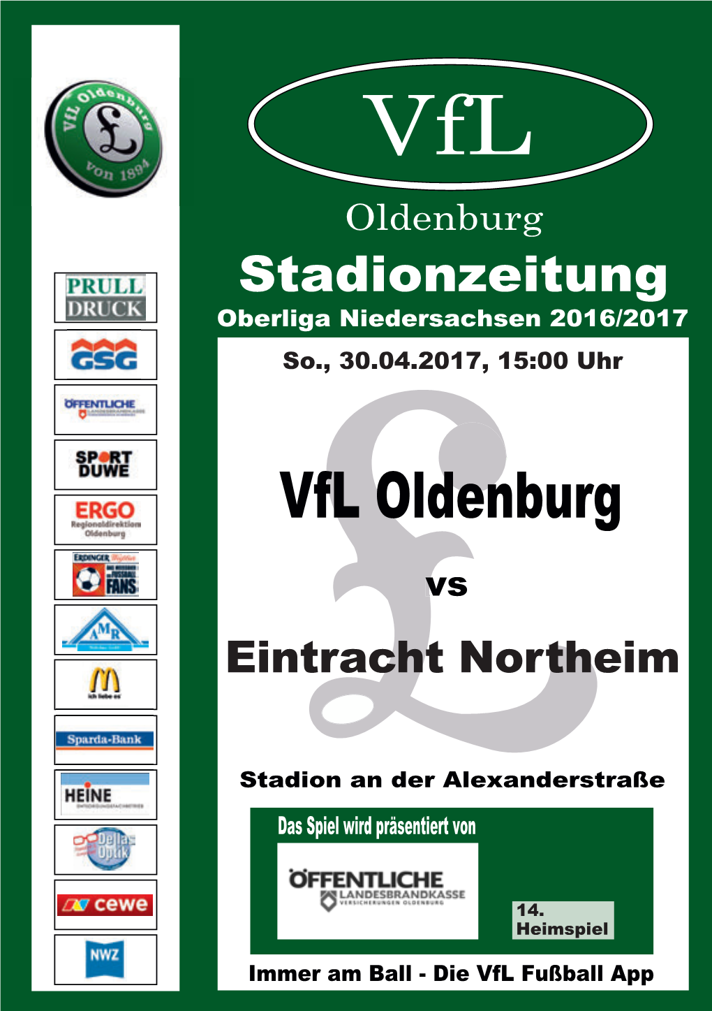 Regionalliga) Und Vfl Oldenburg (Landesliga