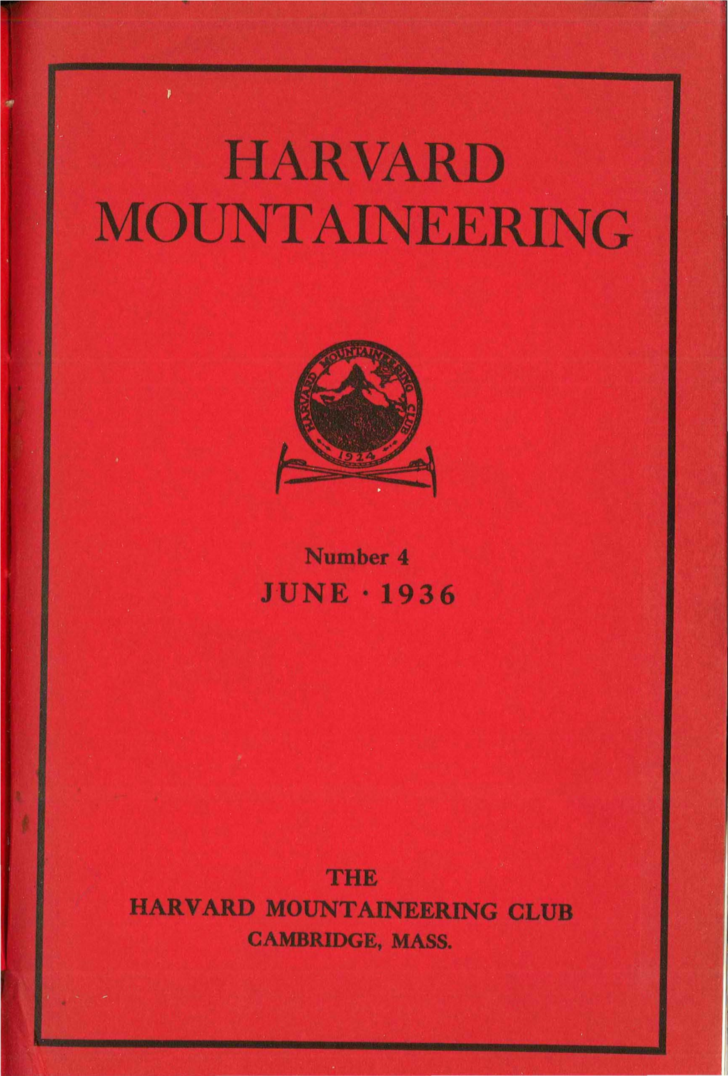 Harvard Mountaineering 4