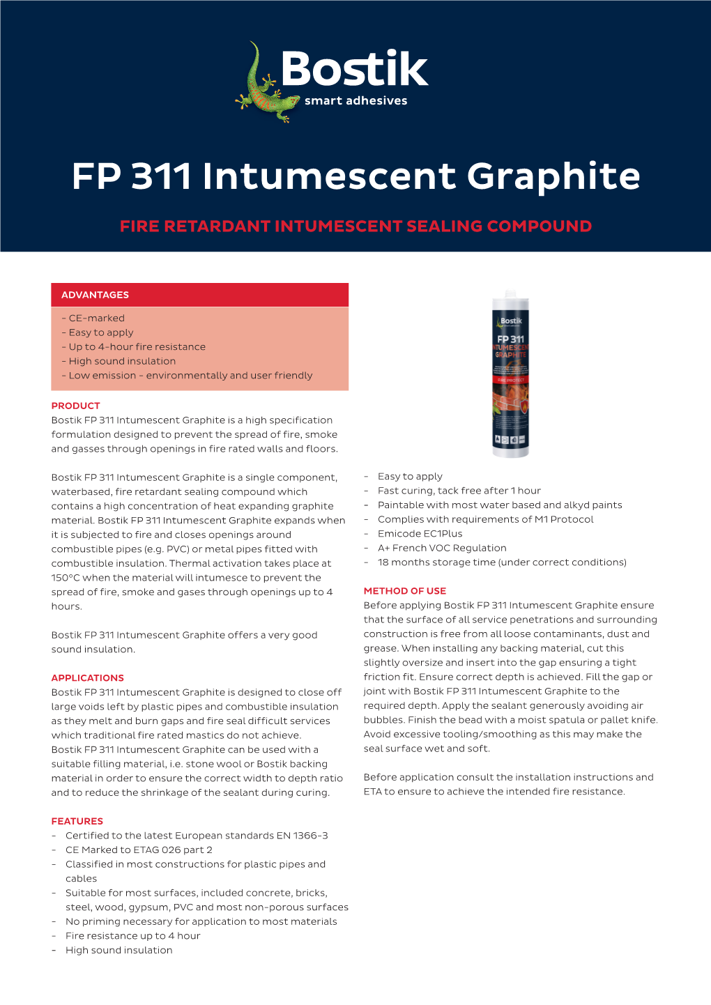 FP 311 Intumescent Graphite