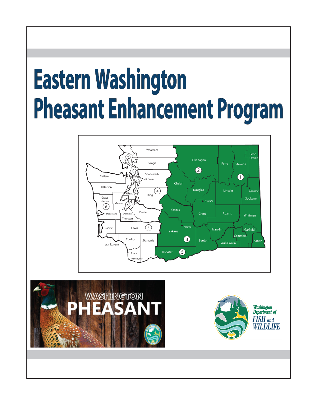 2020 Eastern Washington Pheasant Enhancement Program