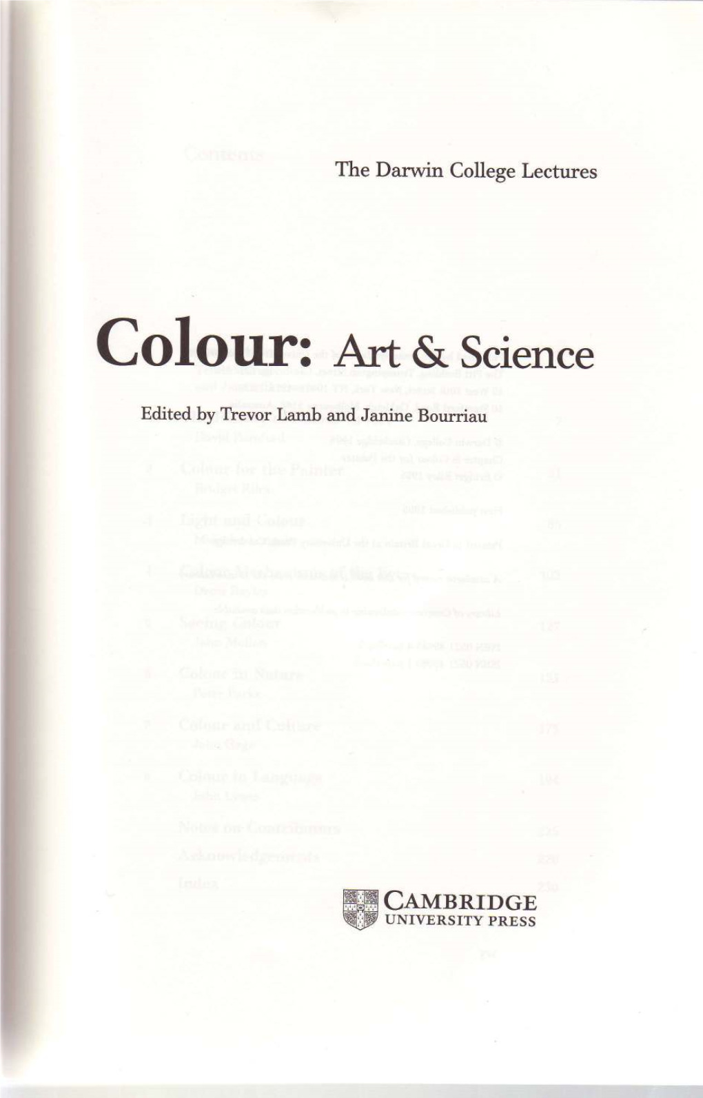 Colour: Arr & Science