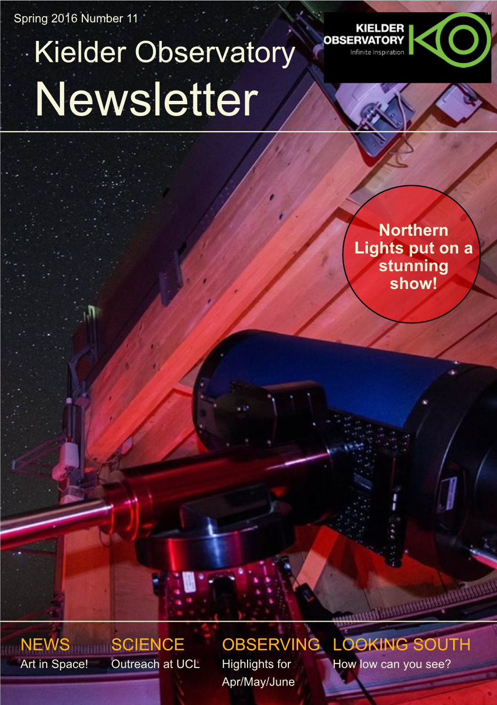 Kielder Observatory Newsletter