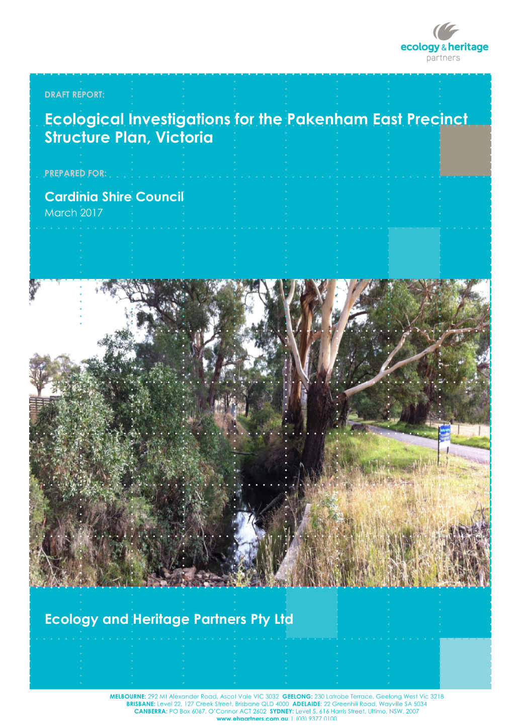 Ecological Investigations for the Pakenham East Precinct Structure Plan, Victoria