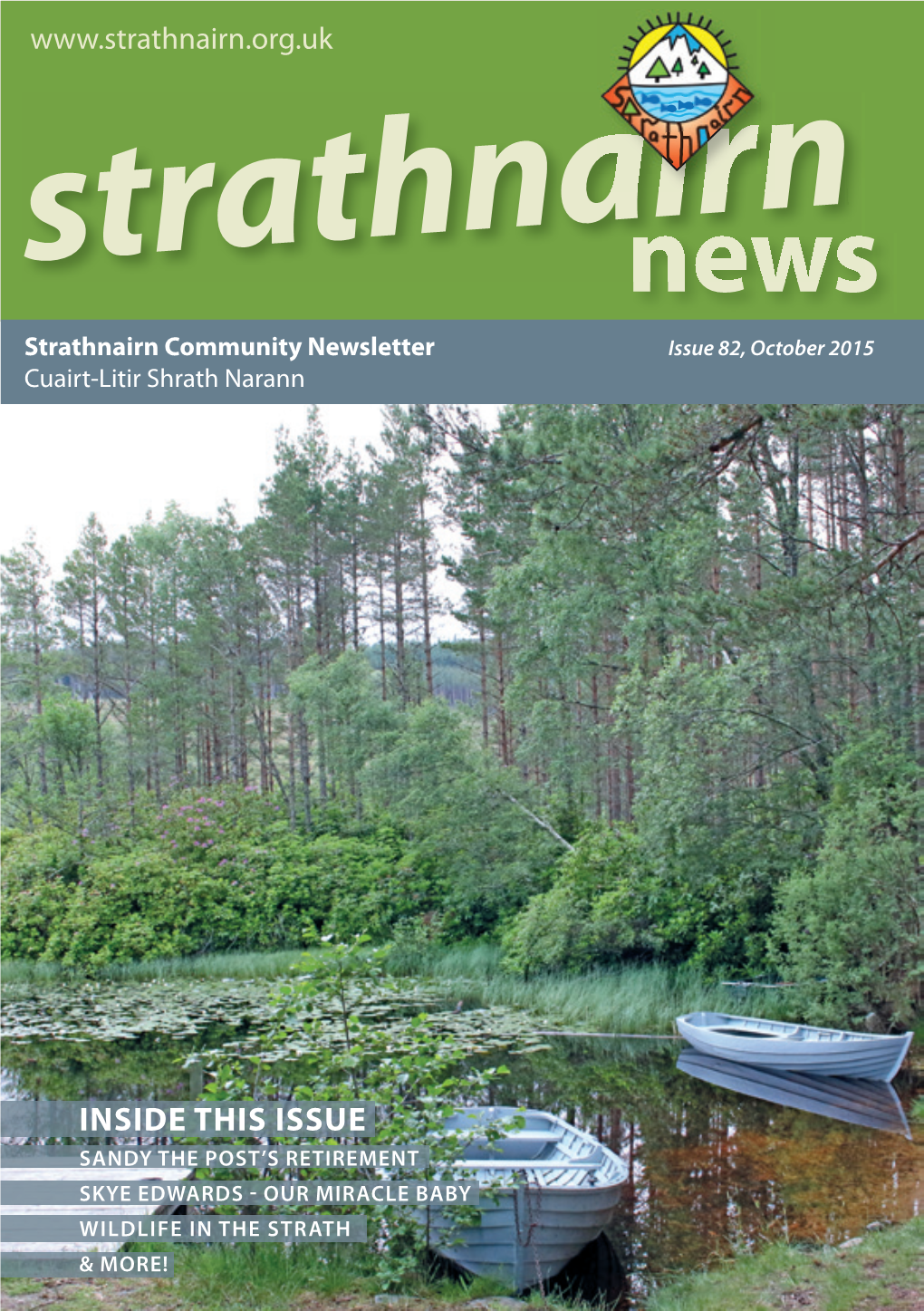 SKYE EDWARDS OUR MIRACLE BABY WILDLIFE in the STRATH & MORE! Strathnairn News • Issue 82