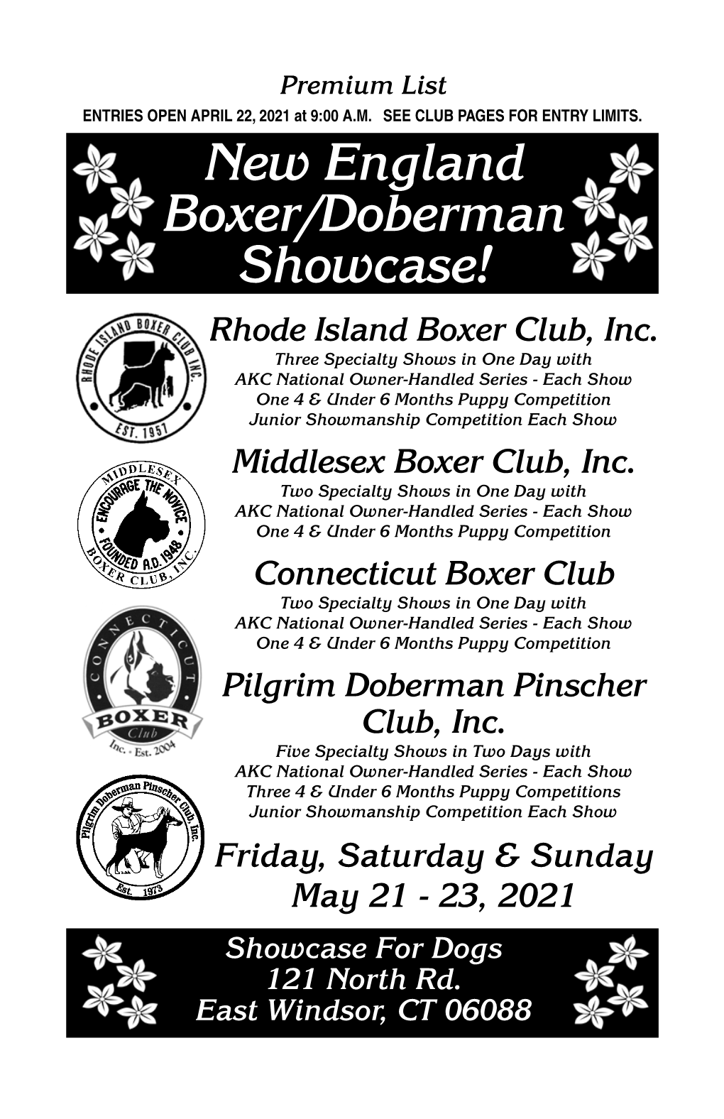 New England Boxer/Doberman Showcase! Rhode Island Boxer Club, Inc