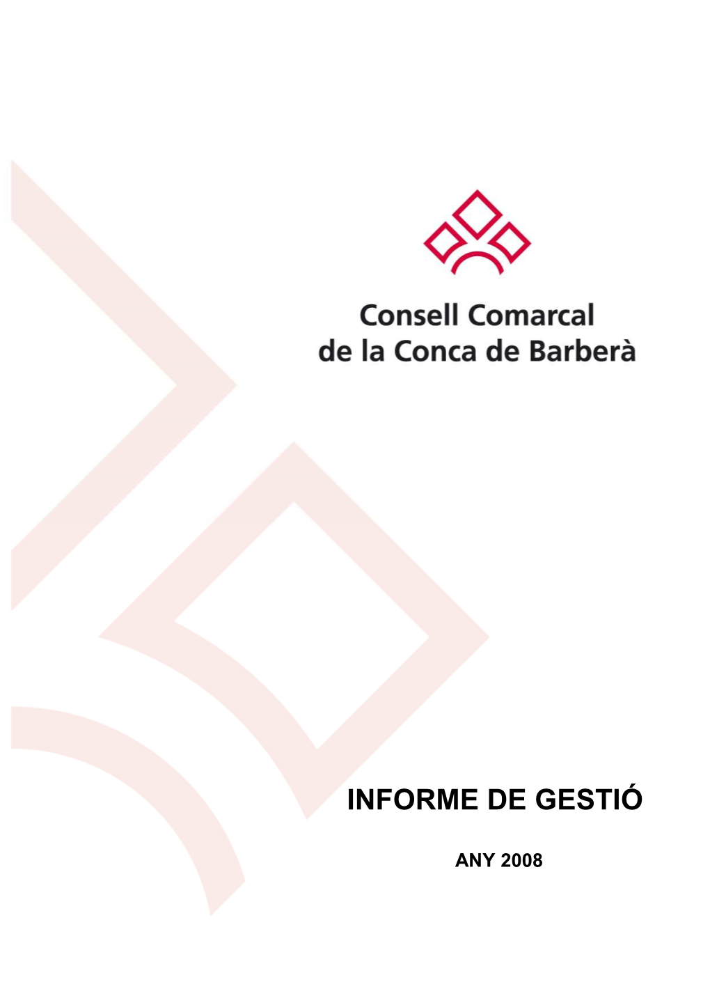 Informe Gestió 08