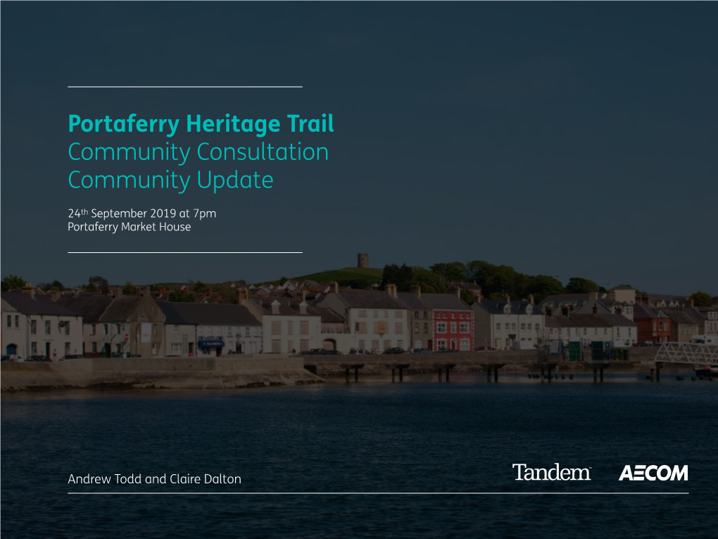 Portaferry Consultation