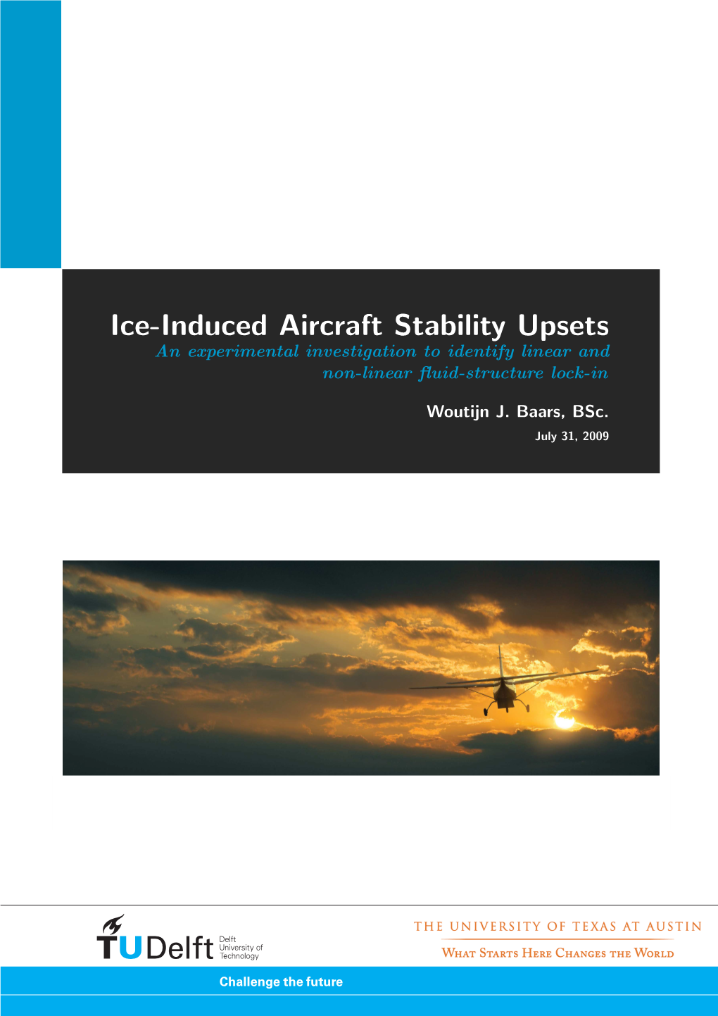 Masters Thesis: Ice-Induced Aircraft Stability Upsets
