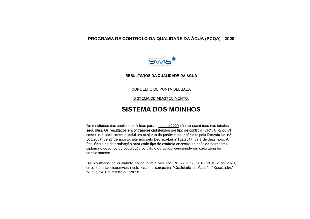 Sistema Dos Moinhos