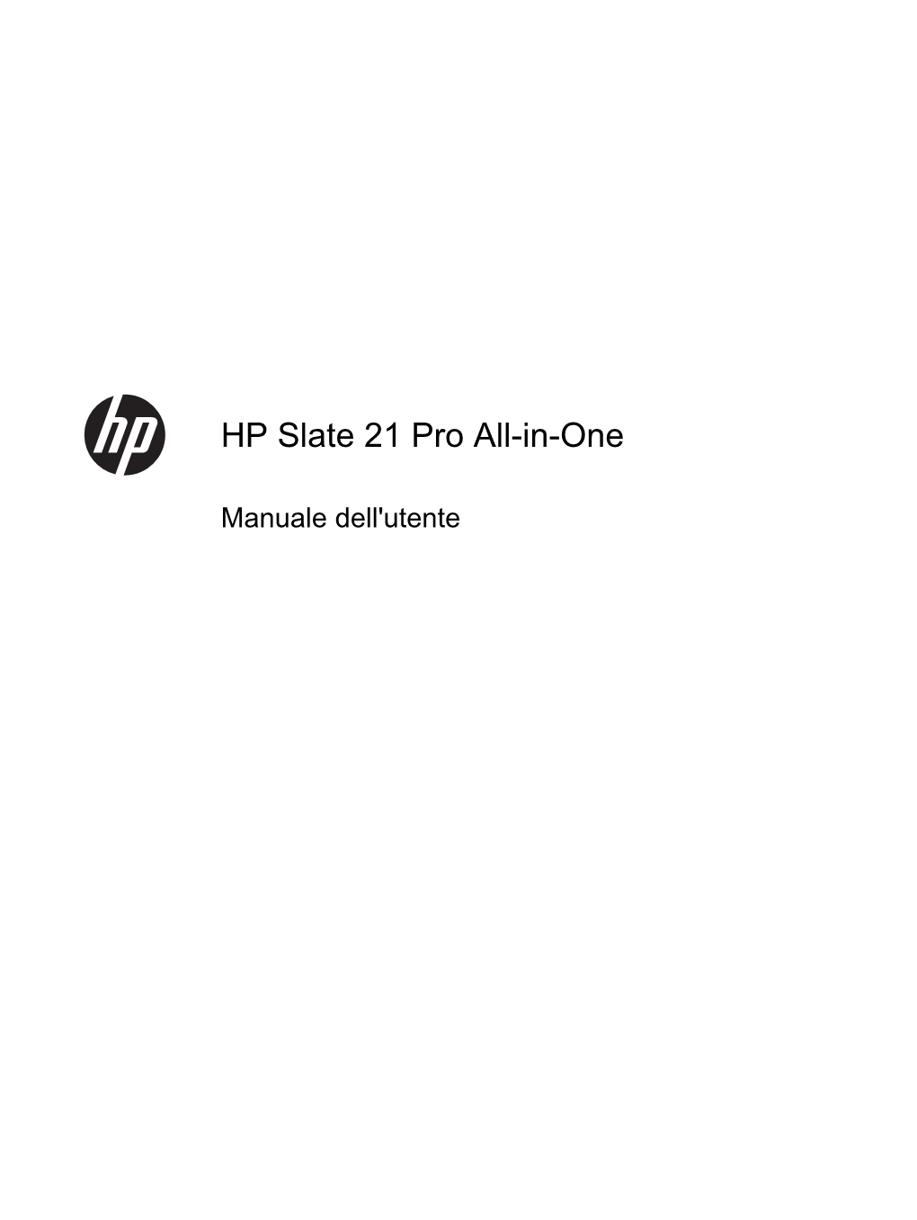 HP Slate 21 Pro All-In-One