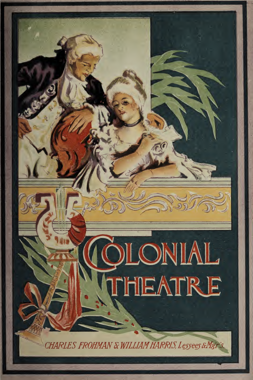 Colonial Theatre the Enchantress Program