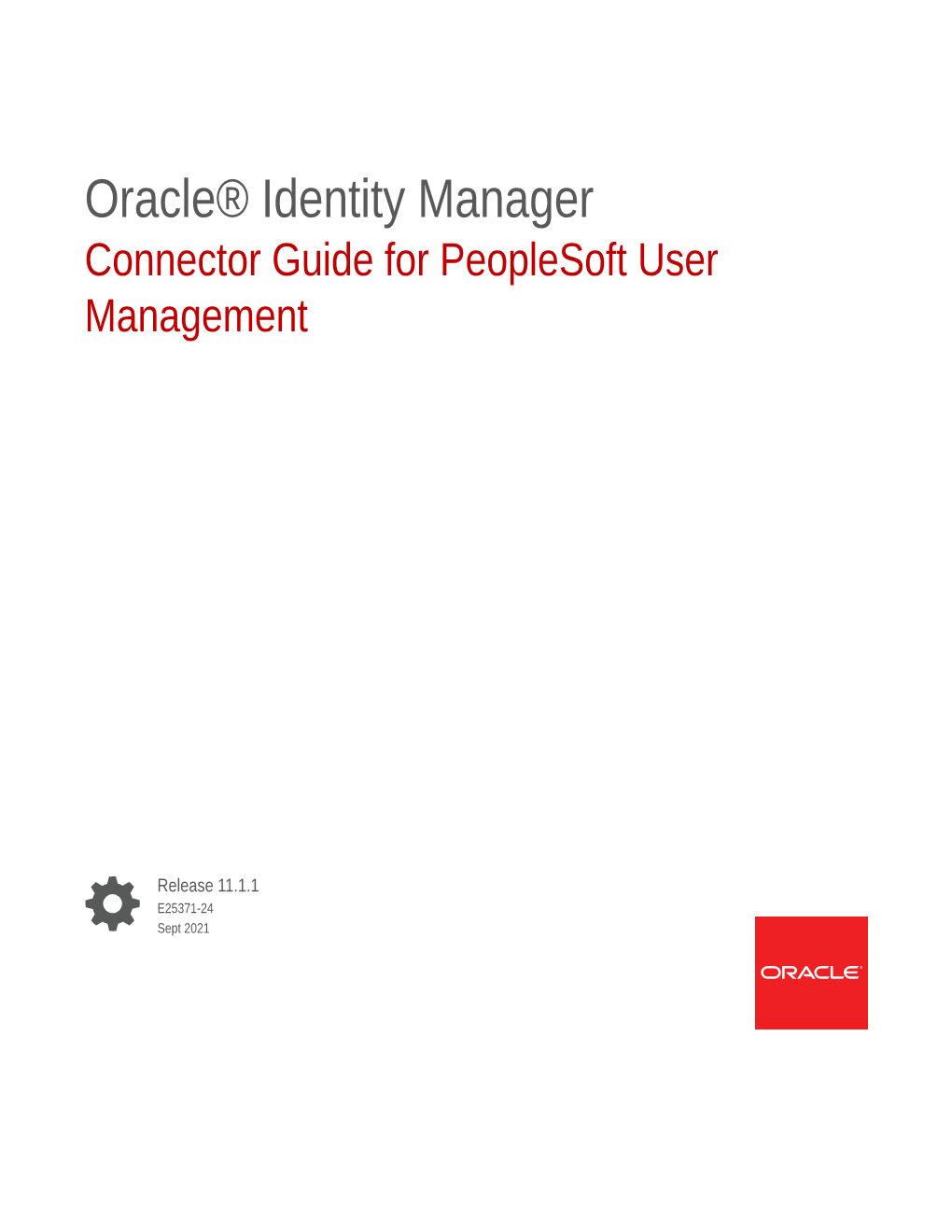 Connector Guide for Peoplesoft User Management