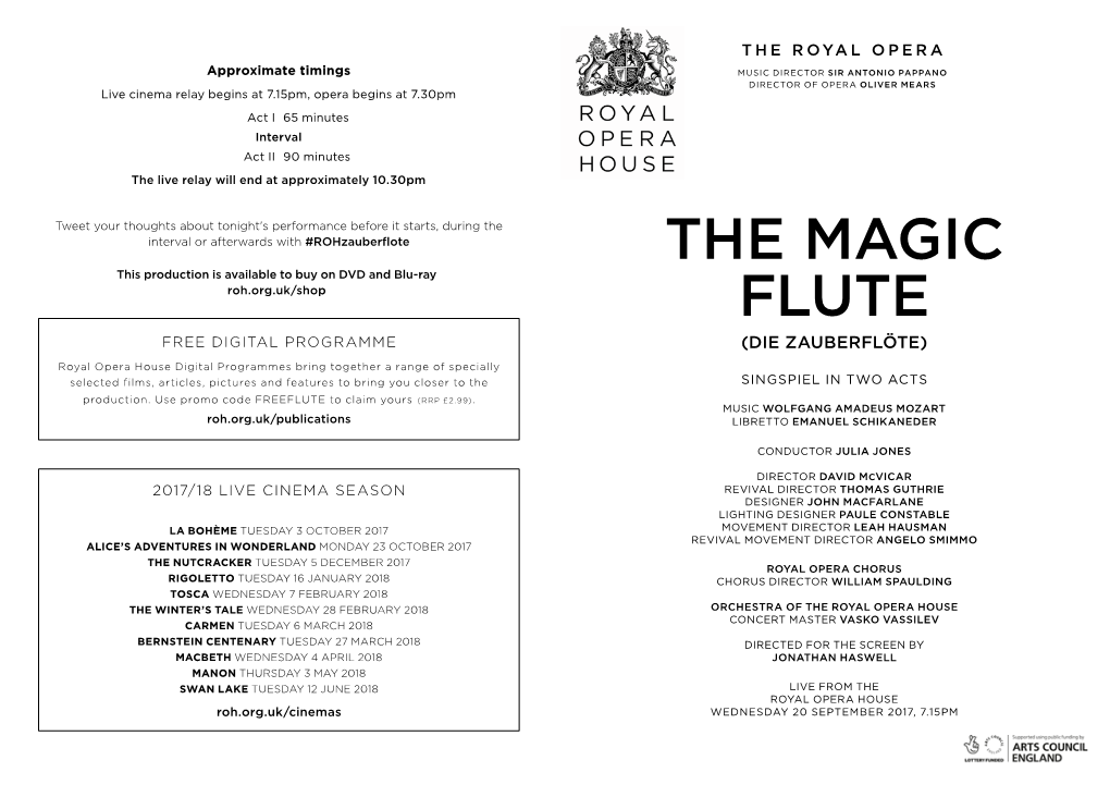 The Magic Flute