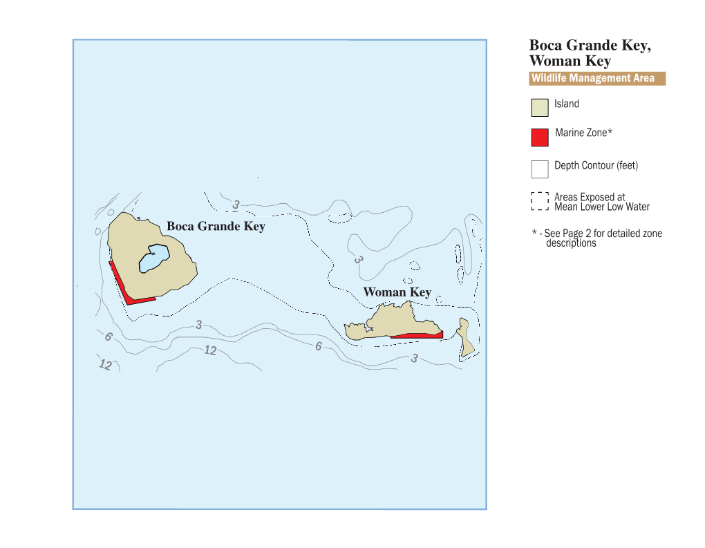 Boca Grande Key, Woman Key Wildlife Management Area