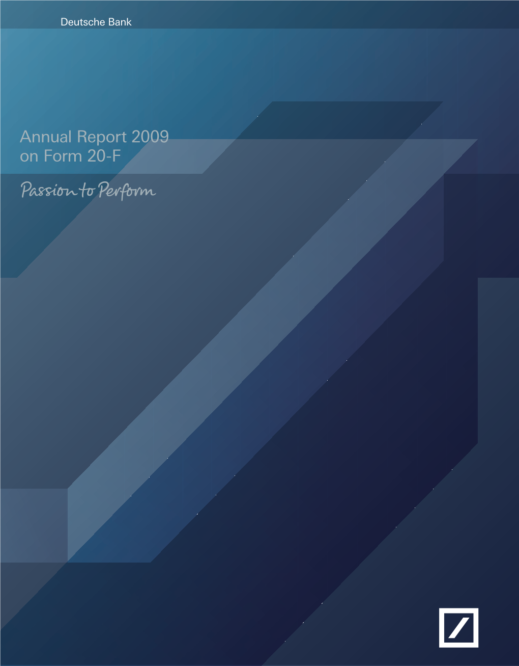 Annual Report 2009 on Form 20-F