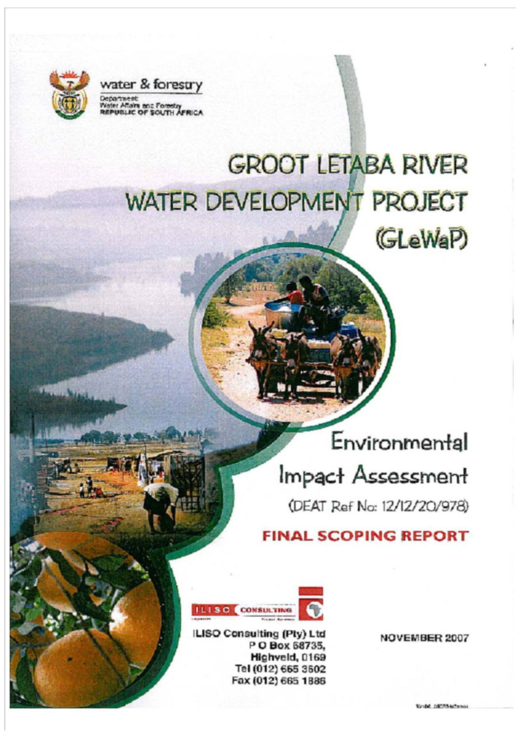 Groot Letaba River Water Development Project (Glewap) Ii Environmental Impact Assessment