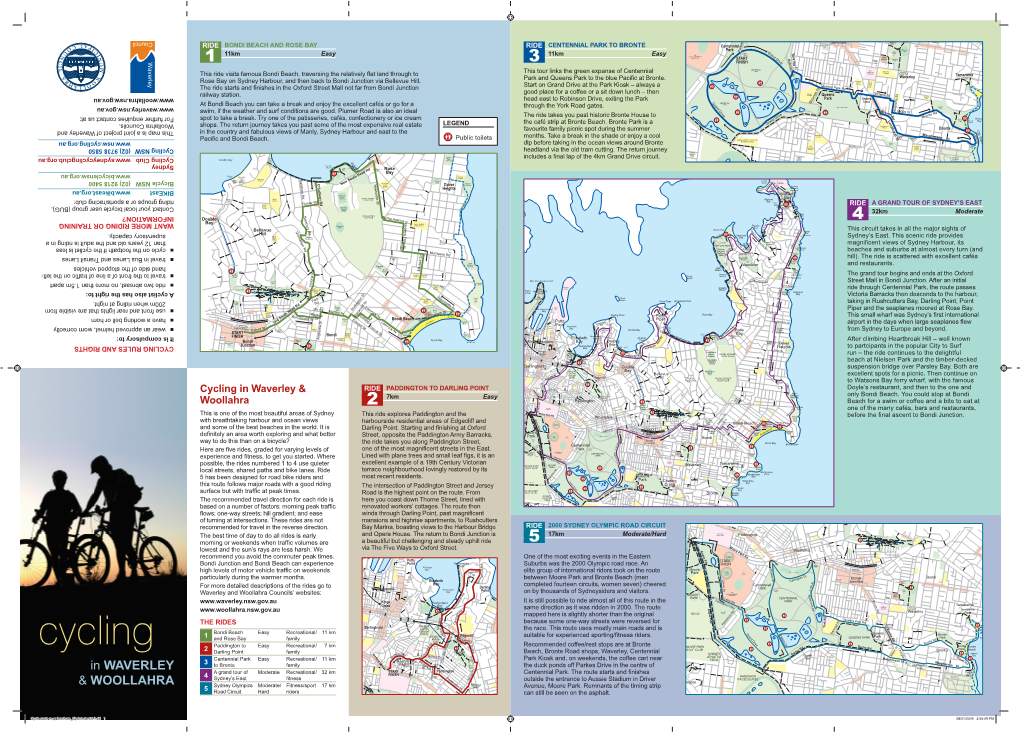Cycle Route Map Brochure Updatejan09.Indd